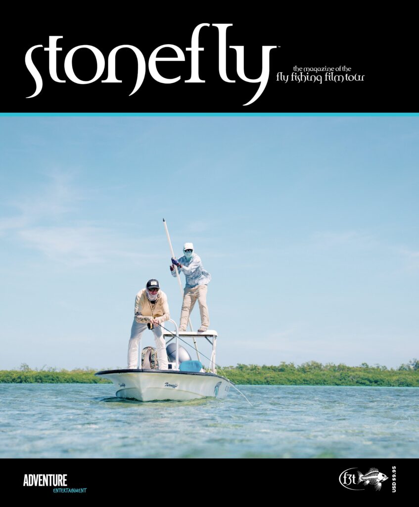 Stonefly Magazine Back for F3T 2024