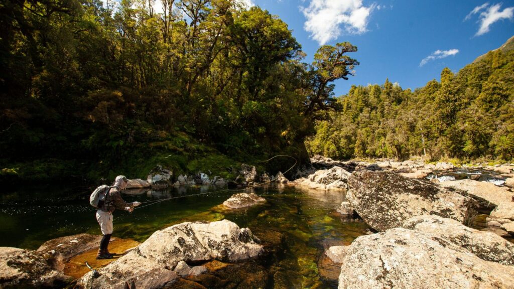 Fly Fishing in Fiordland, New Zealand